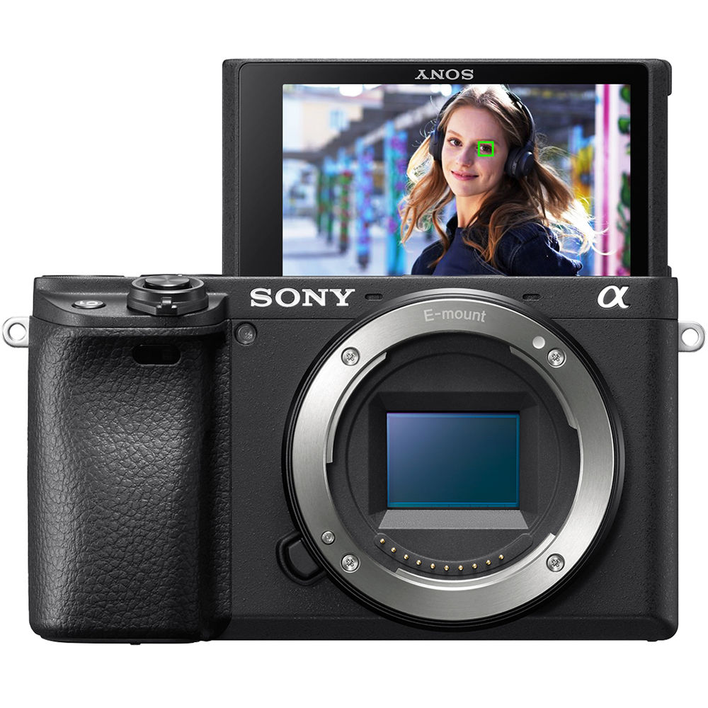 Sony Cámara Mirrorless a6400 24.2MP APS-C, Video UHD 4K, AF de 425 Puntos, Pantalla Táct