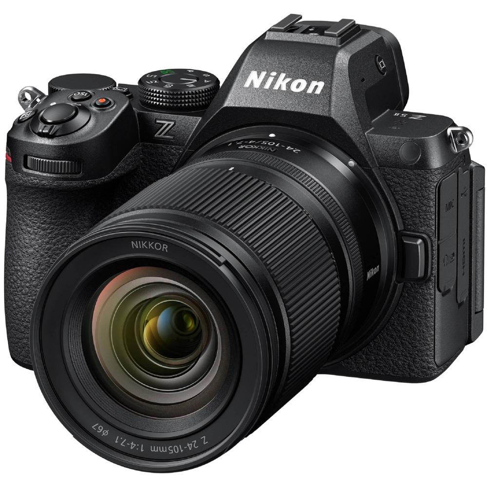 Nikon Z5 II Cámara Mirrorless con Lente NIKKOR Z 24-105mm f/4-7.1, Sensor CMOS de 24.5MP,
