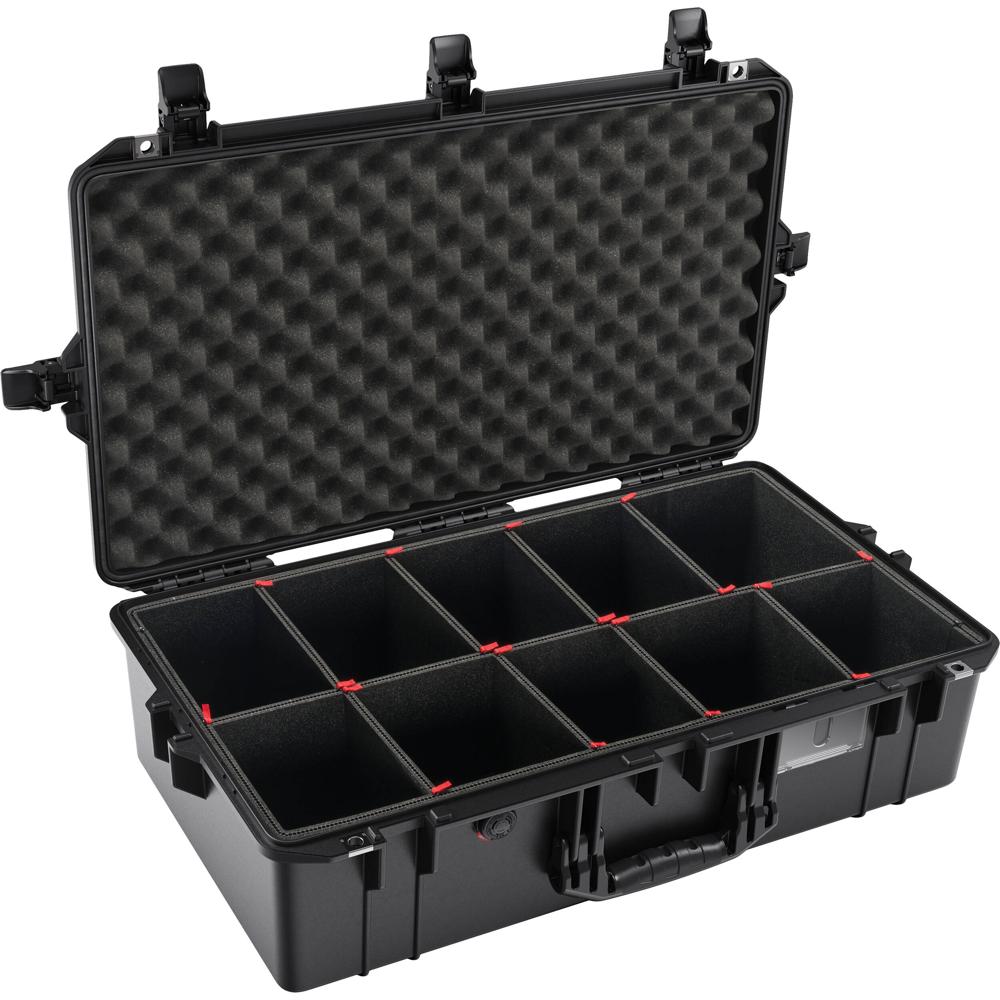 Pelican 1605AirTP Funda Dura con Sistema de Divisores TrekPak - Impermeable y a Prueba de