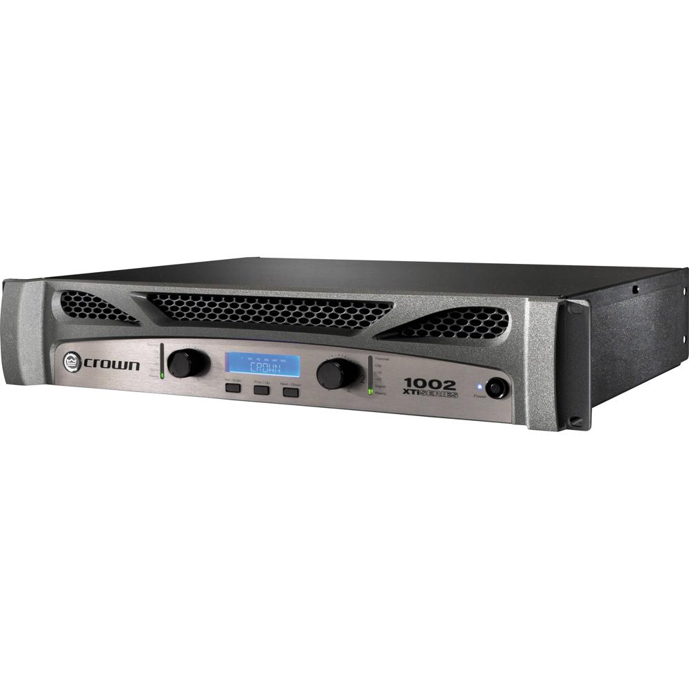 Crown Amplificador de Potencia XTi 1002 275W x2, Rackmount, 2 Canales, Limitadores Peak Pl