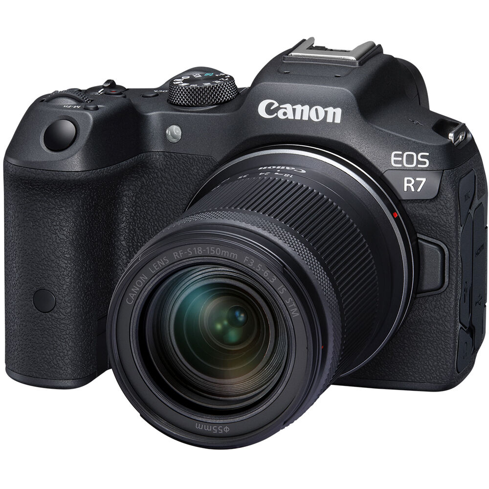 Canon EOS R7 Cámara Mirrorless con Lente RF-S 18-150mm f/3.5-6.3 IS STM, Sensor CMOS APS-