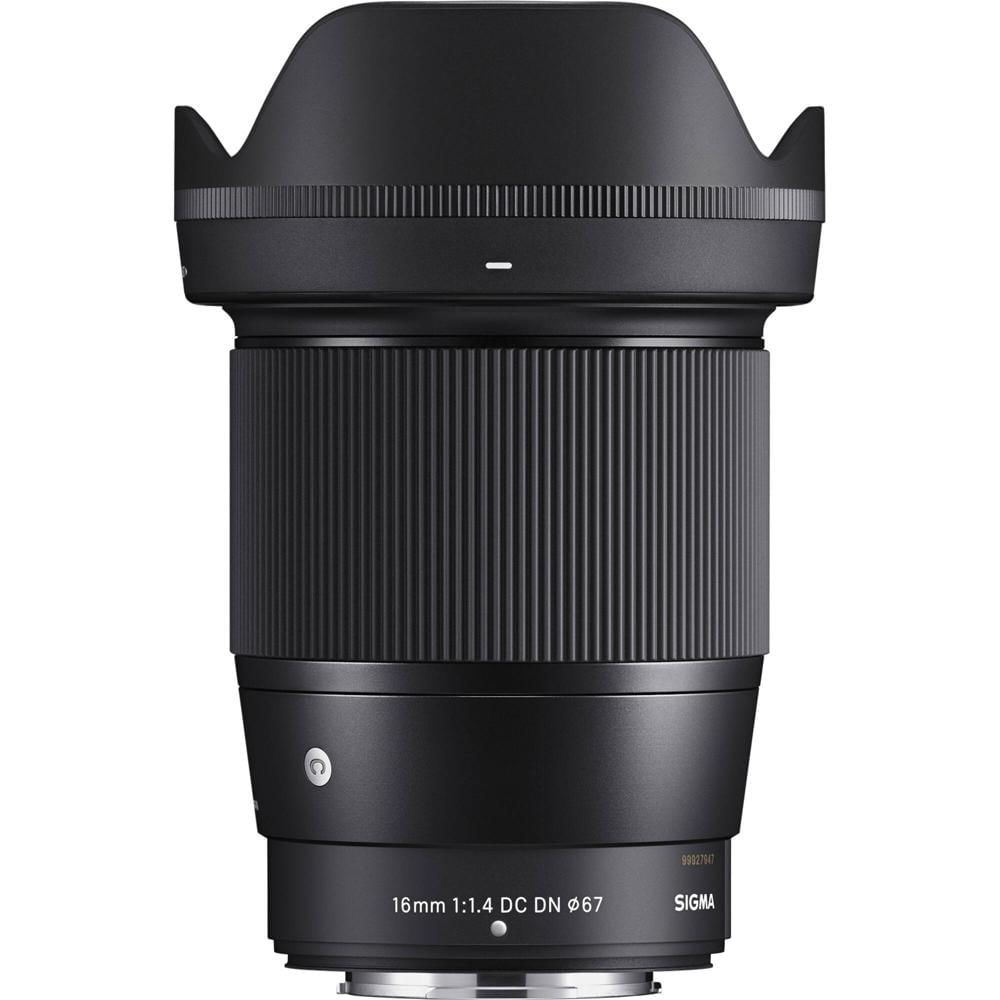 Sigma 16mm f/1.4 DC DN Contemporary para FUJIFILM X - Abertura máxima f/1.4, 24mm equival