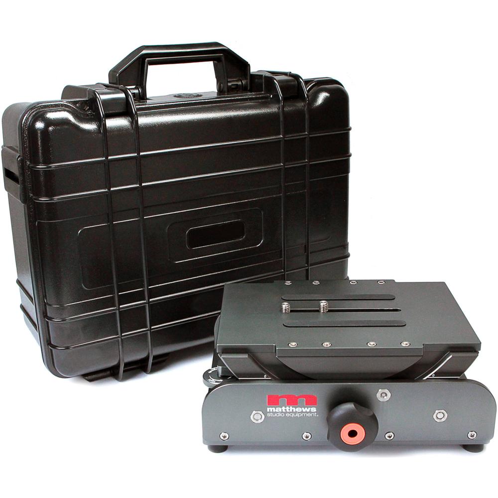 Matthews CAM Tank Mount con Case - Capacidad de Carga 180 lb, Peso 10 lb, Inclinación Ver