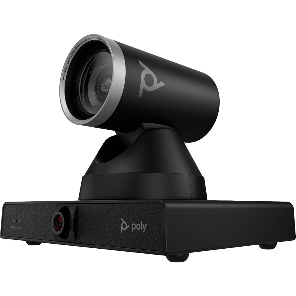 HP Poly Studio E60 Cámara PTZ 12x Zoom Óptico, 8MP, Resolución UHD 4K30, Seguimiento de