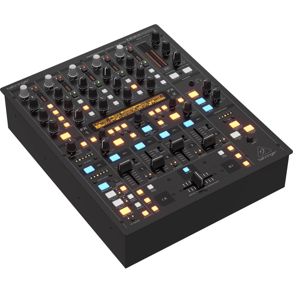 Behringer DDM4000 Mezclador DJ Digital de 5 Canales con Sampler, Efectos Multi-FX y Contad