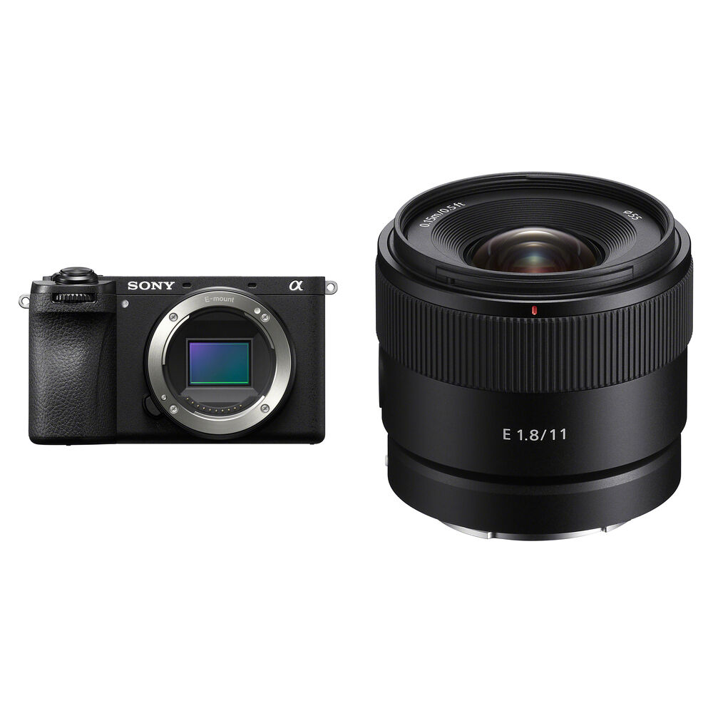 Sony Cámara Sin Espejo a6700 con Lente E 11mm f/1.8
