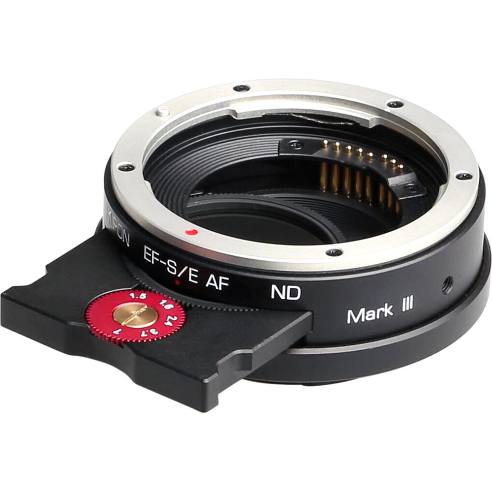 KIPON Adaptador de Montura de Lente Autofocus Mark 3 para Lentes Canon EF a Cámaras Sony