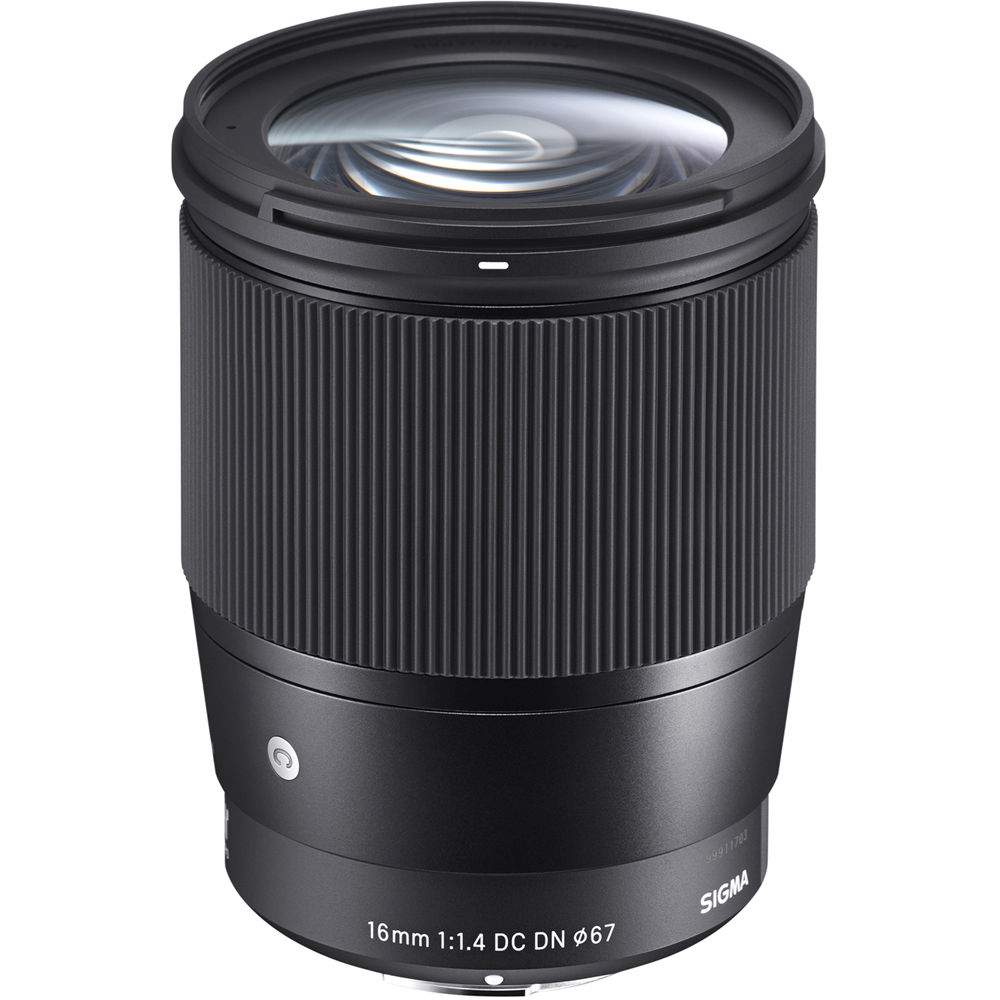Sigma 16mm f/1.4 DC DN Contemporary - Lente Gran Angular para Micro Cuatro Tercios, Abertu