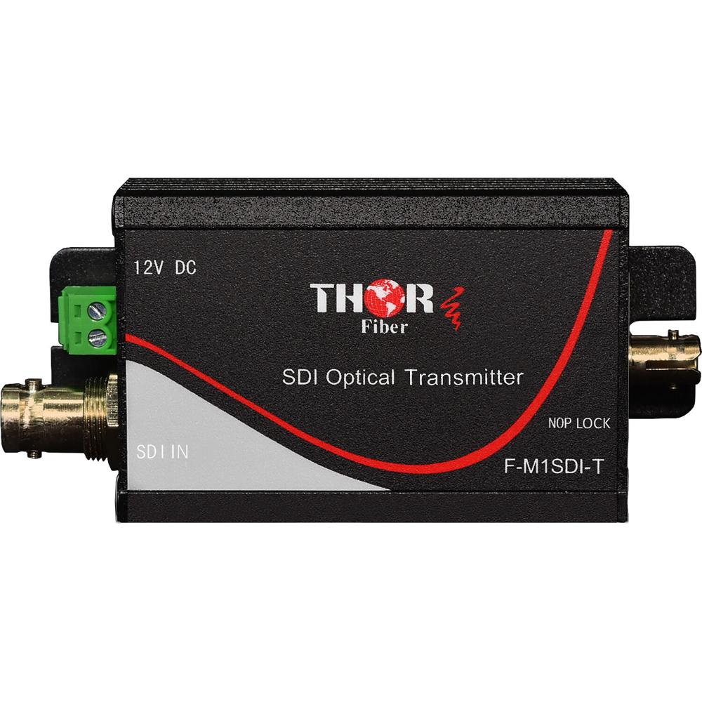 Thor Extensor de Video 3G-SDI sobre Fibra Óptica F-M1SDI-3G-TX/RX, hasta 20km, con Conect