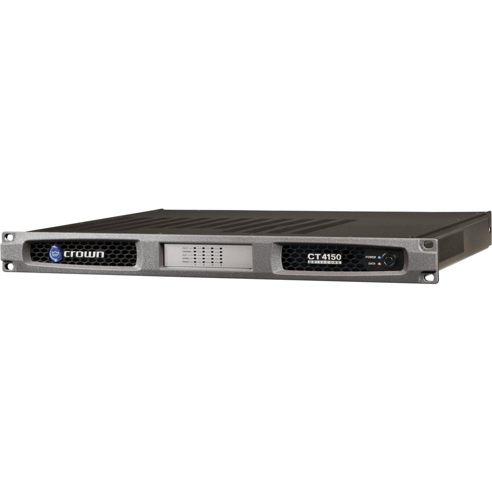 Crown Audio Amplificador de Potencia Rackmount CT4150 4 Canales 125W por Canal a 8 Ohms
