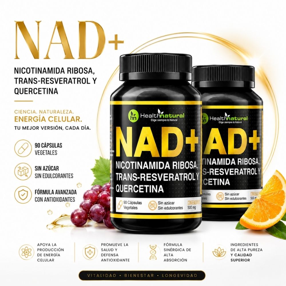 PACK 2 NAD HEALTHNATURAL 1000MG