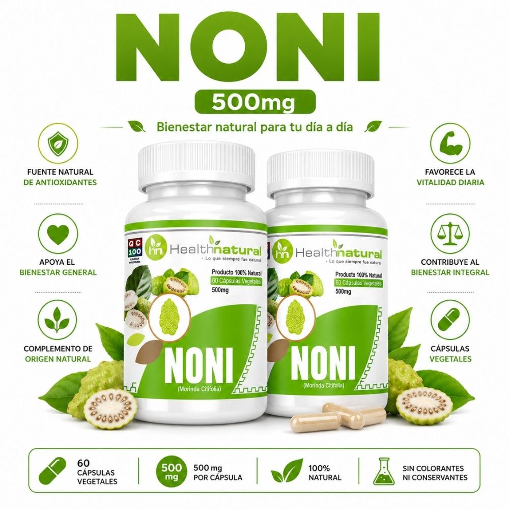 PACK 2 NONI HEALTHNATURAL 1000MG