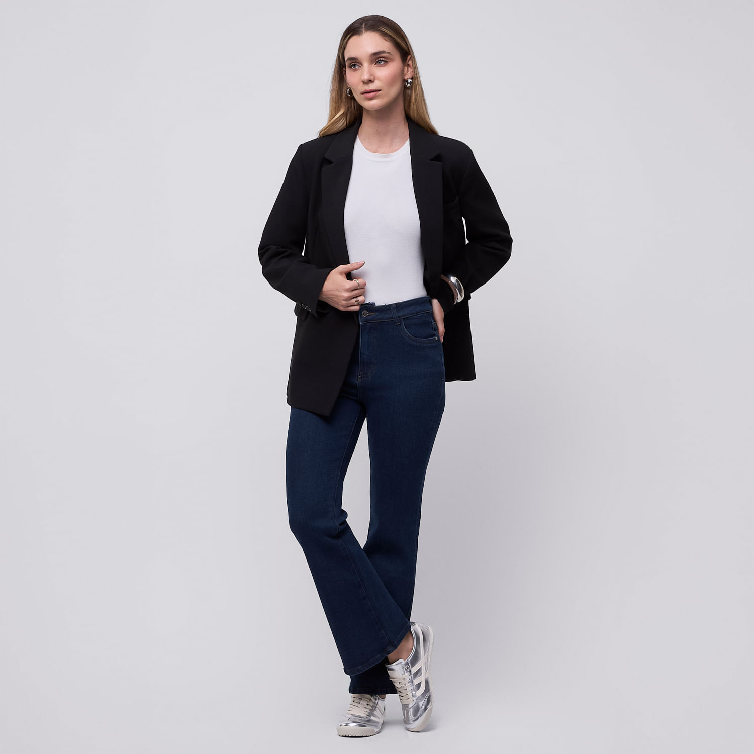 Jean Mujer Bootcut Malabar Straight Azul Marino 30
