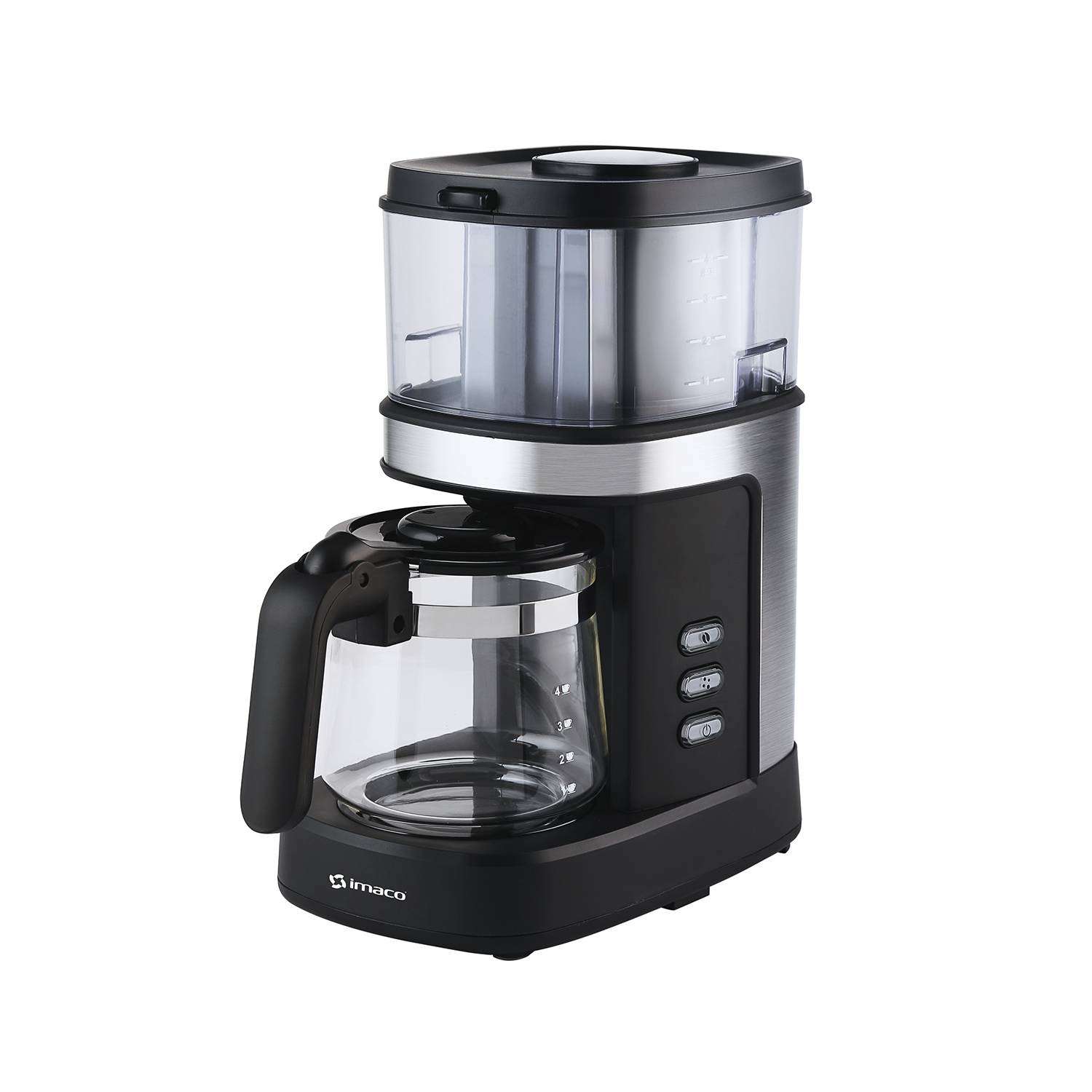 Cafetera Con Molinillo Imaco Icmg4070 4 Tazas