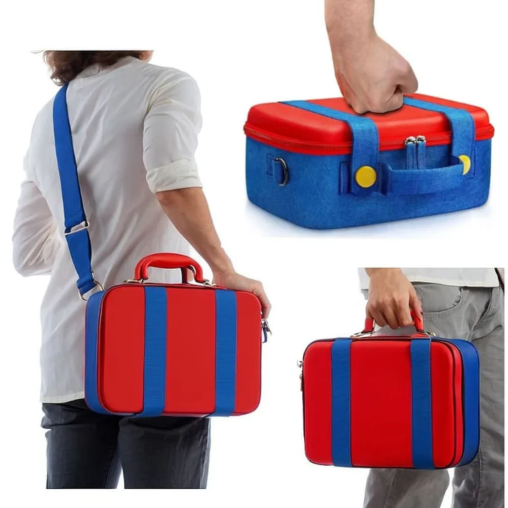 Maletin Viajero p Nintendo Switch Oled Lite Porta Accesorios