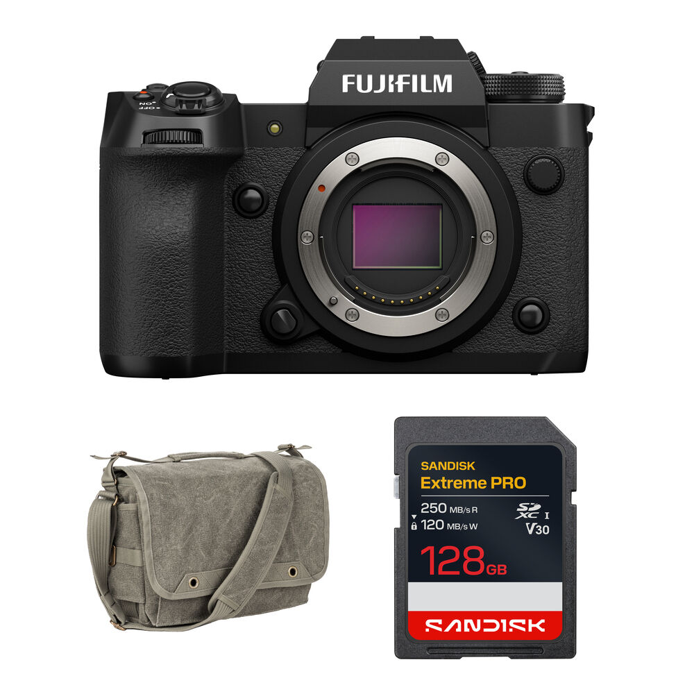 FUJIFILM X-H2 Cámara Mirrorless 40MP con Accesorios Básicos
