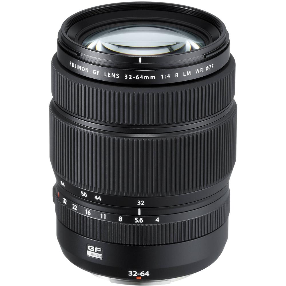 FUJIFILM GF 32-64mm f/4 R LM WR Lens - Zoom Gran Angular, Montura G, Sellado contra Climas