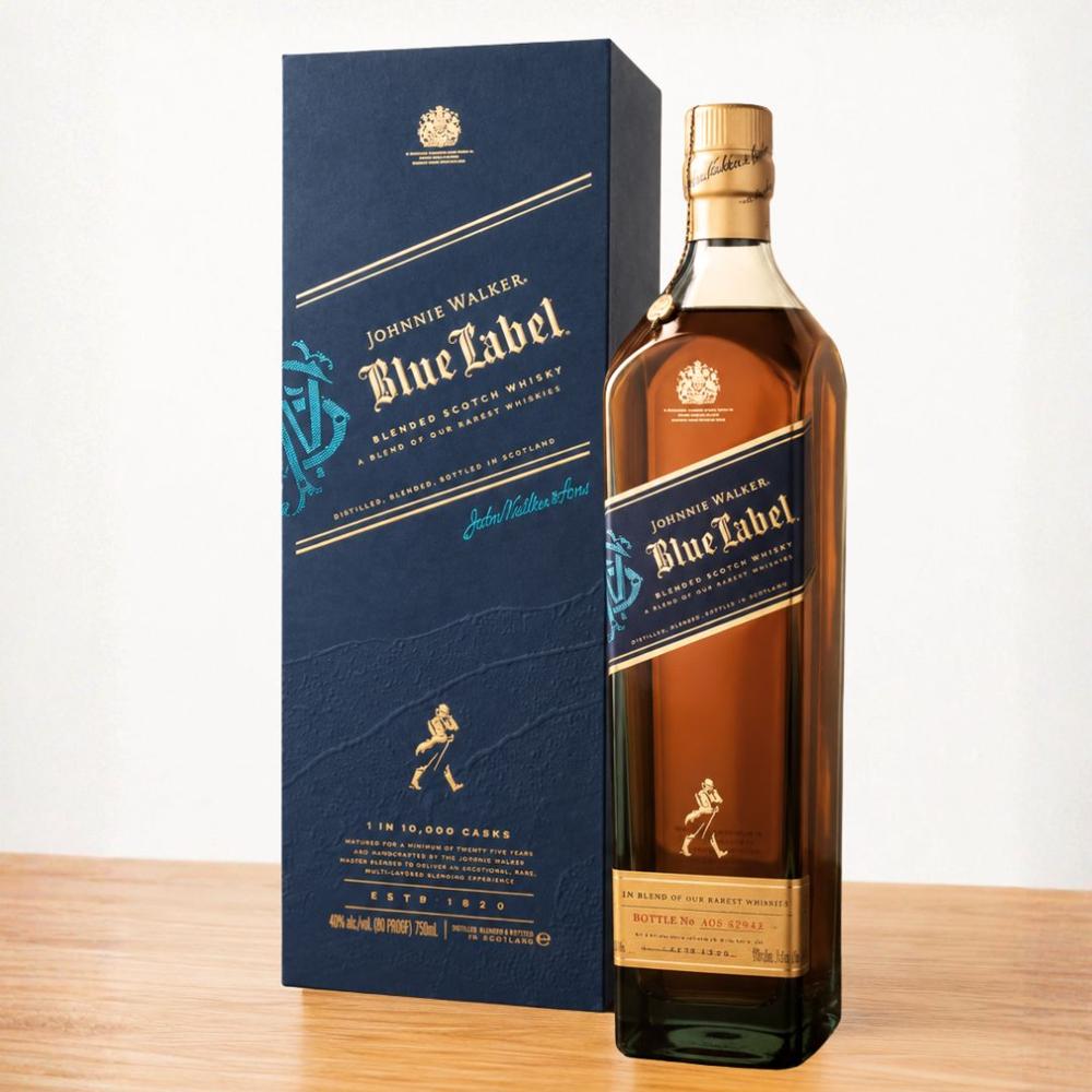 Whisky Johnnie Walker Blue Label Botella 750ml