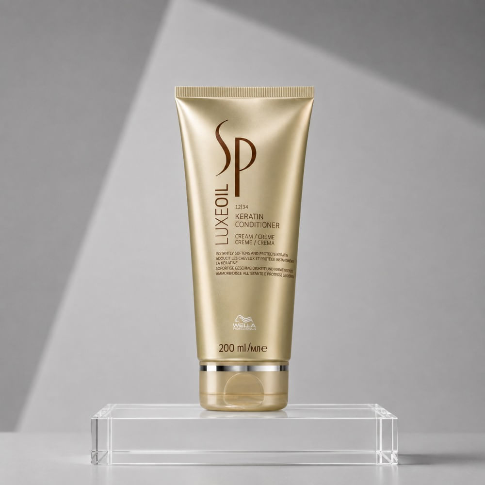 Wella sp luxe oil acondicionador con queratina para todo tipo de cabello 200 ml