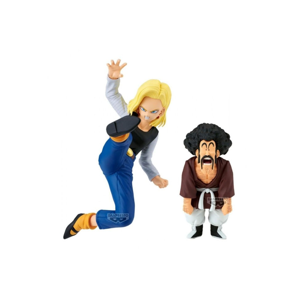 Dragon Ball Z Match Makers Android 18 and Mr. Satan
