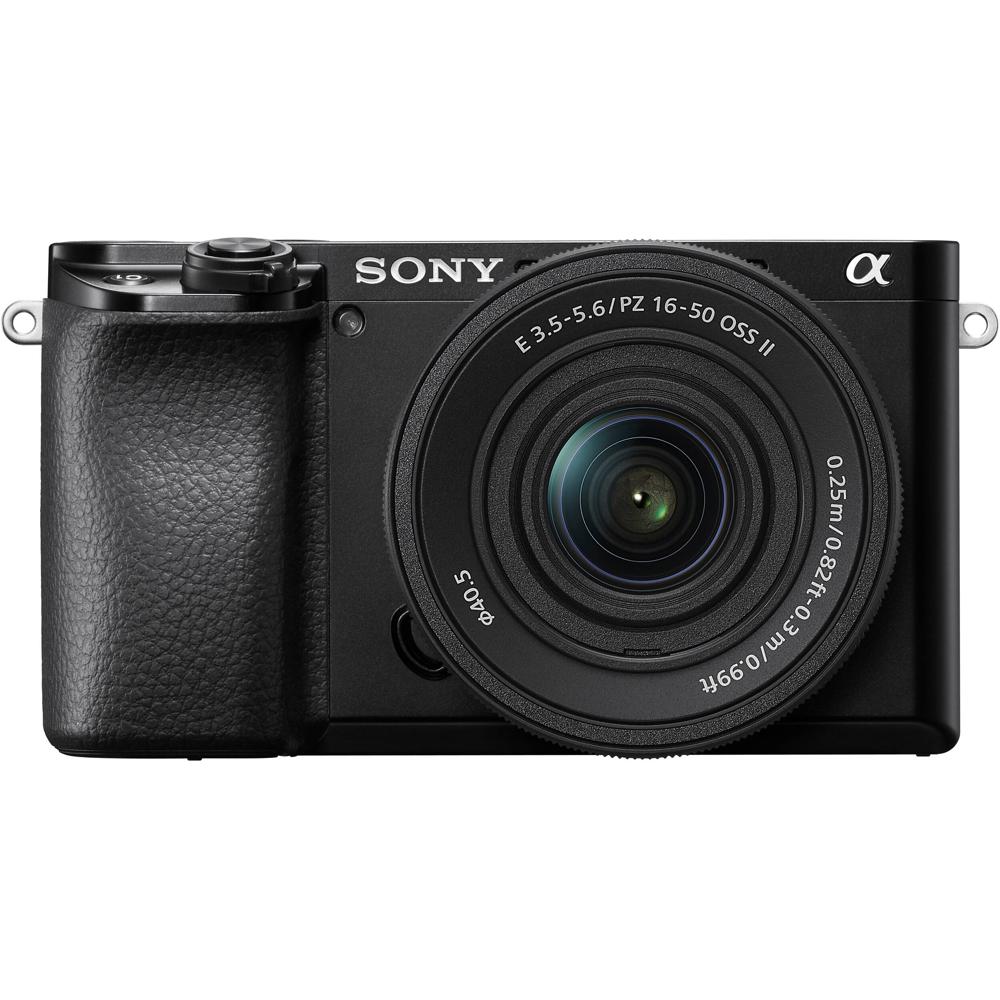 Sony Cámara Mirrorless a6100 con Lente E PZ 16-50mm f/3.5-5.6 OSS II, Sensor APS-C de 24.