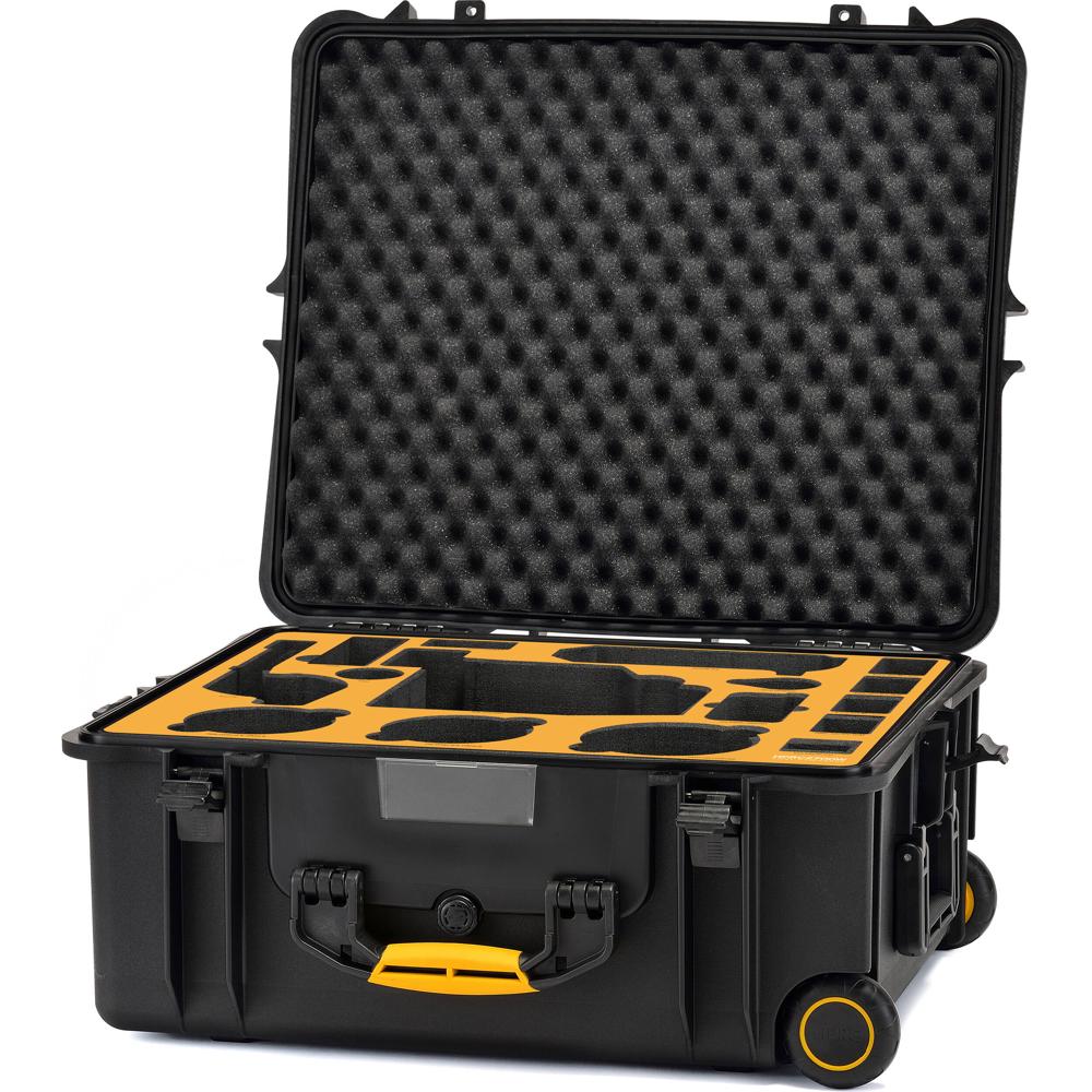 HPRC Funda Dura con Ruedas para Cámara Sony FX9 y Accesorios - Impermeable IP67, Espuma P