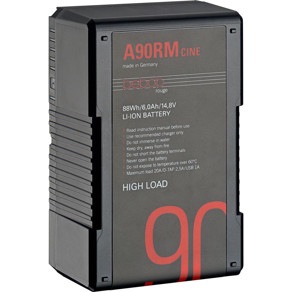 Bebob A90RM-CINE Batería de Litio-Ion Gold Mount 14.8V 88Wh con D-Tap y USB