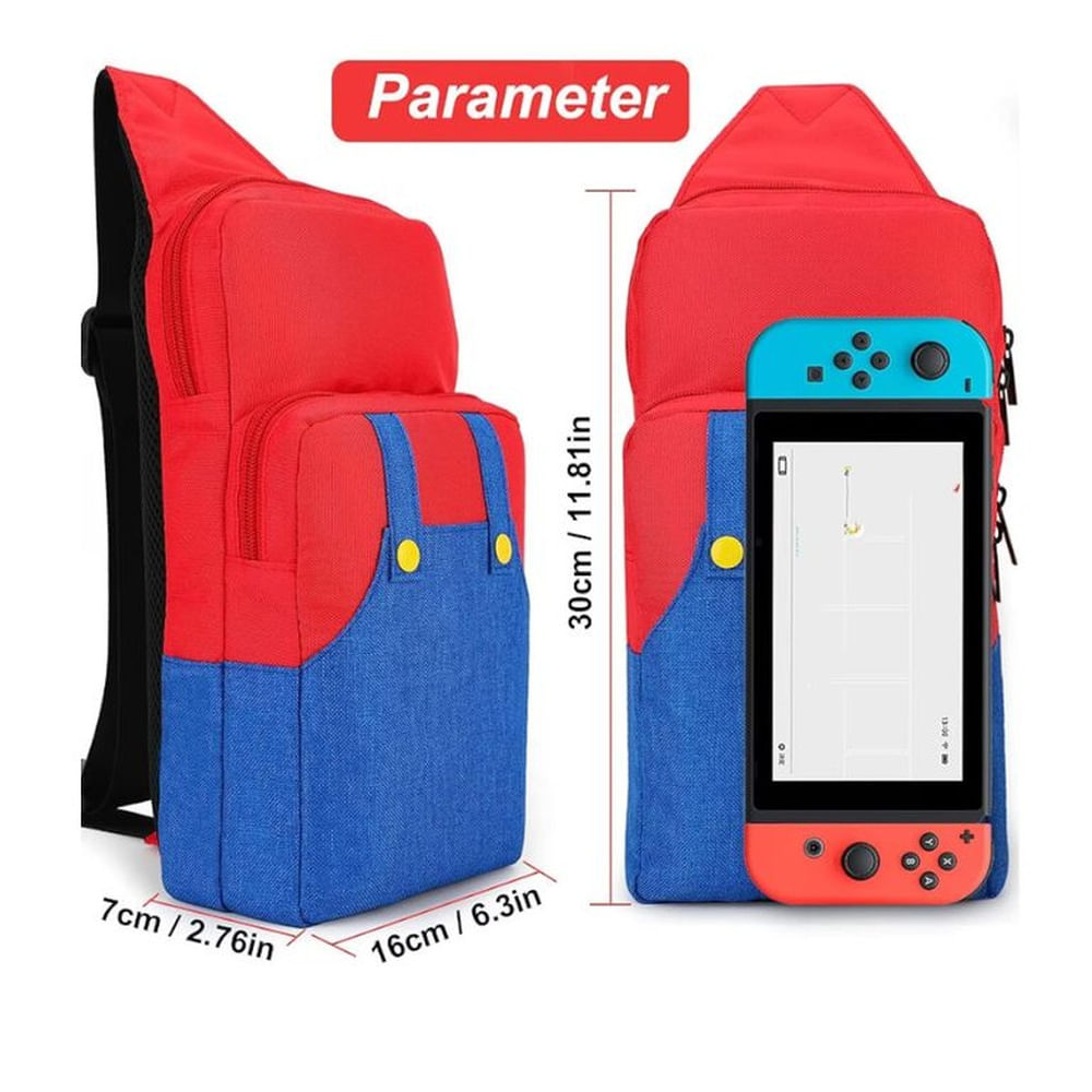 Mochila Case Transportador Para Nintendo SWITCH OLED LITE