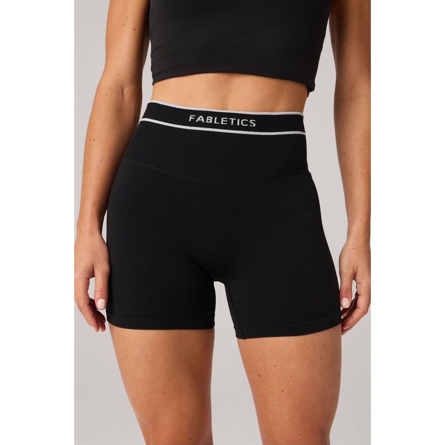 Short Deportivo Fabletics Mujer Fbso2500558-15200-xs Negro S