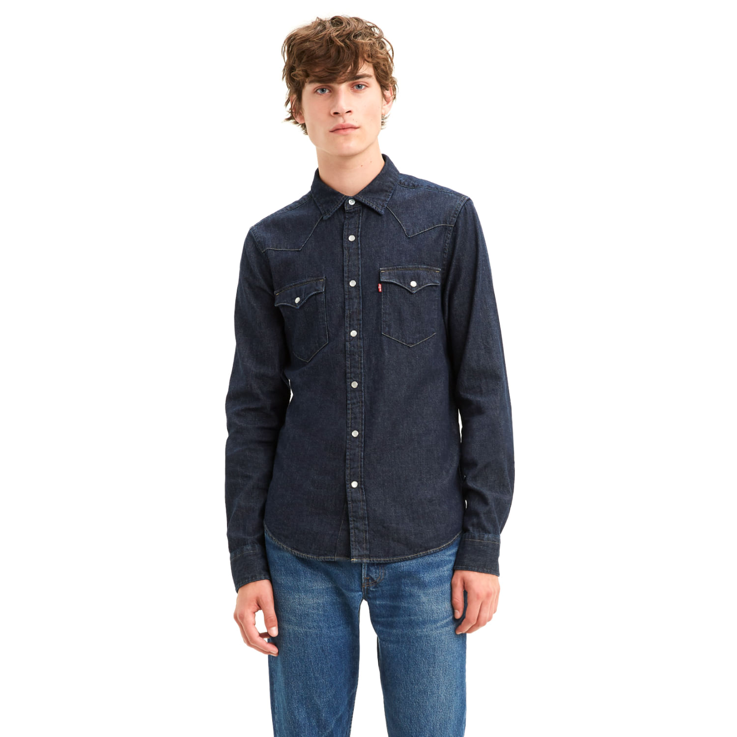 Camisa Hombre 85745-0002 Levis Azul Talla L