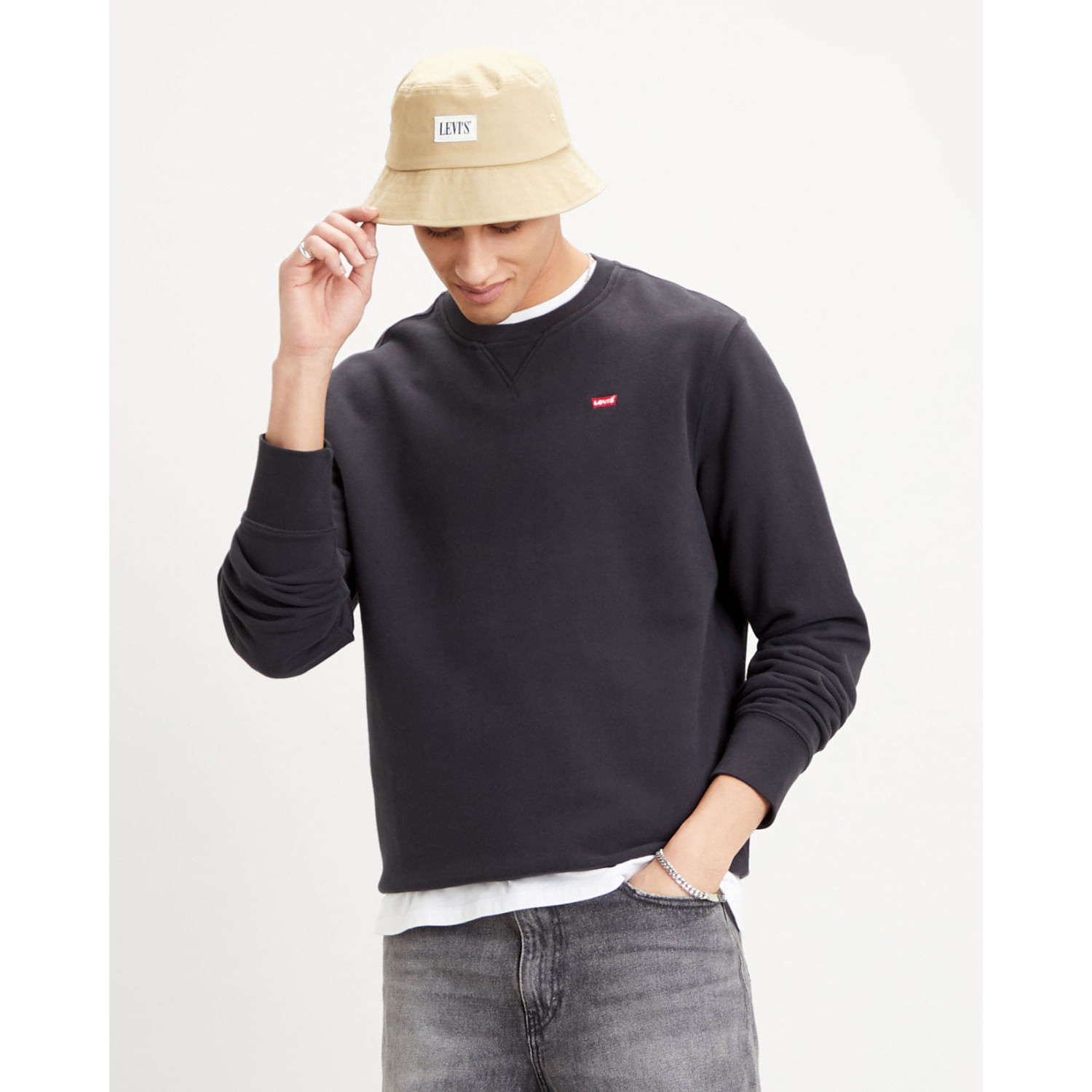 Polera Hombre 35909-0003 Levis Negro Talla XL