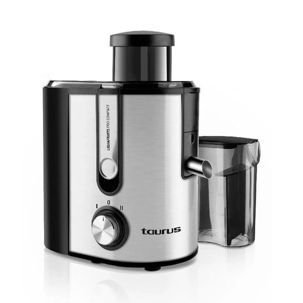 Extractor de Jugos 500W Taurus Liquafruit Pro Compact Compacto, Potente y Versátil