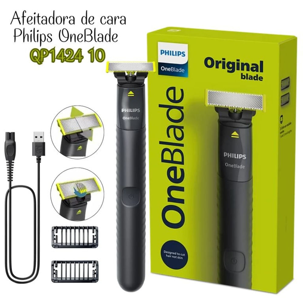 Afeitador Philips OneBlade Face QP1424 10