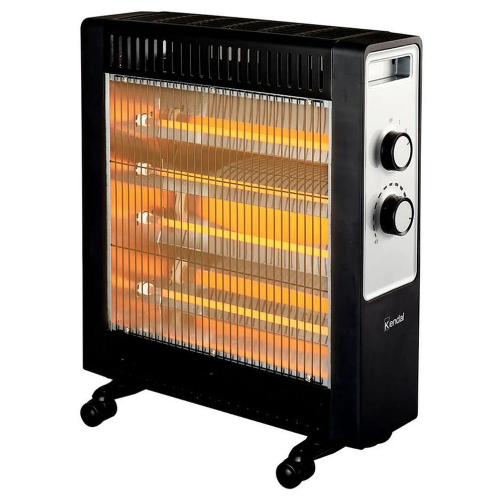 ESTUFA ELECTRICA FIBRA CARBONO KENDAL KNSB-220 NEGRA