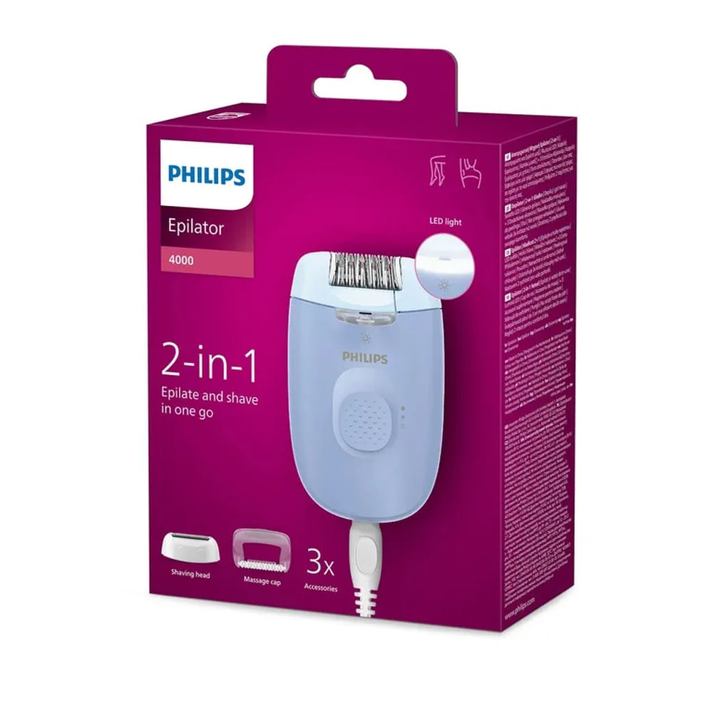 Depiladora Epilator Series 4000 BRE24700 Philips