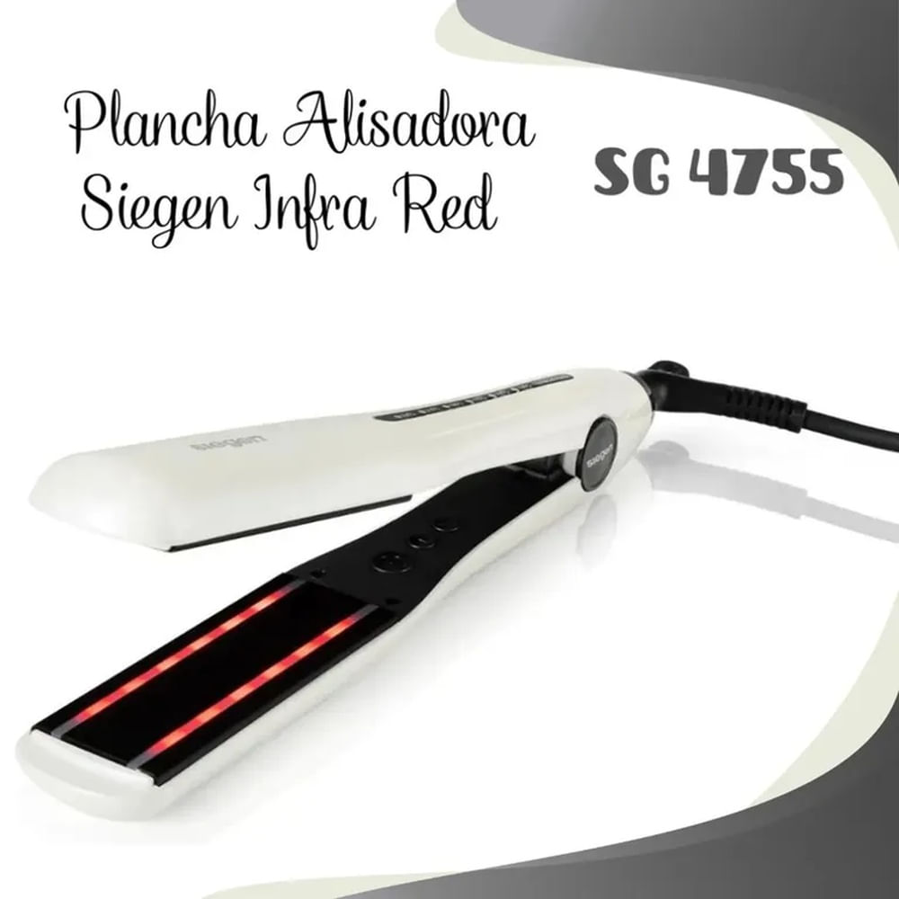 Plancha Alisadora Siegen Infra Red Light SG-4755