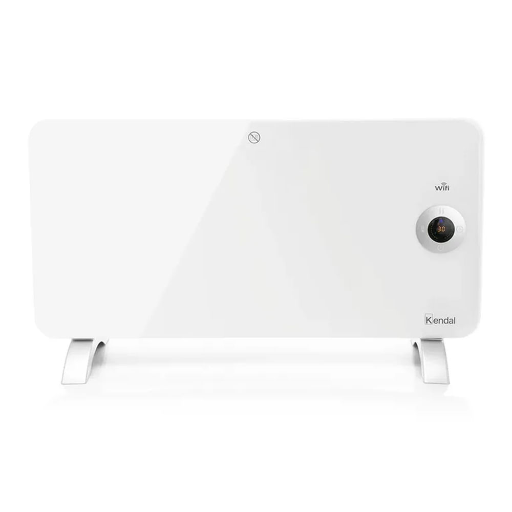 Estufa Eléctrica Panel Inteligente KENDAL WIFI 18 m2 1500w Piso-Muro