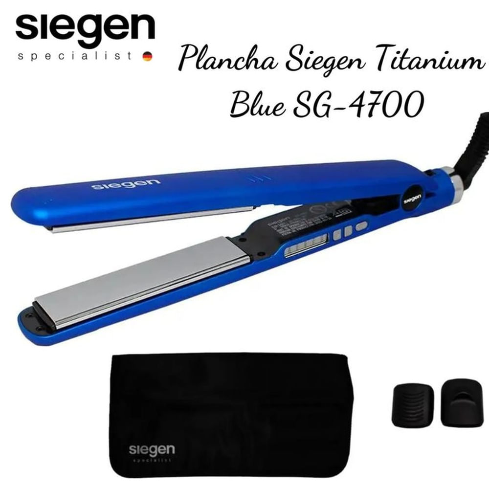 Plancha Alisadora Siegen Titanium Placas Flotantes SG-4700