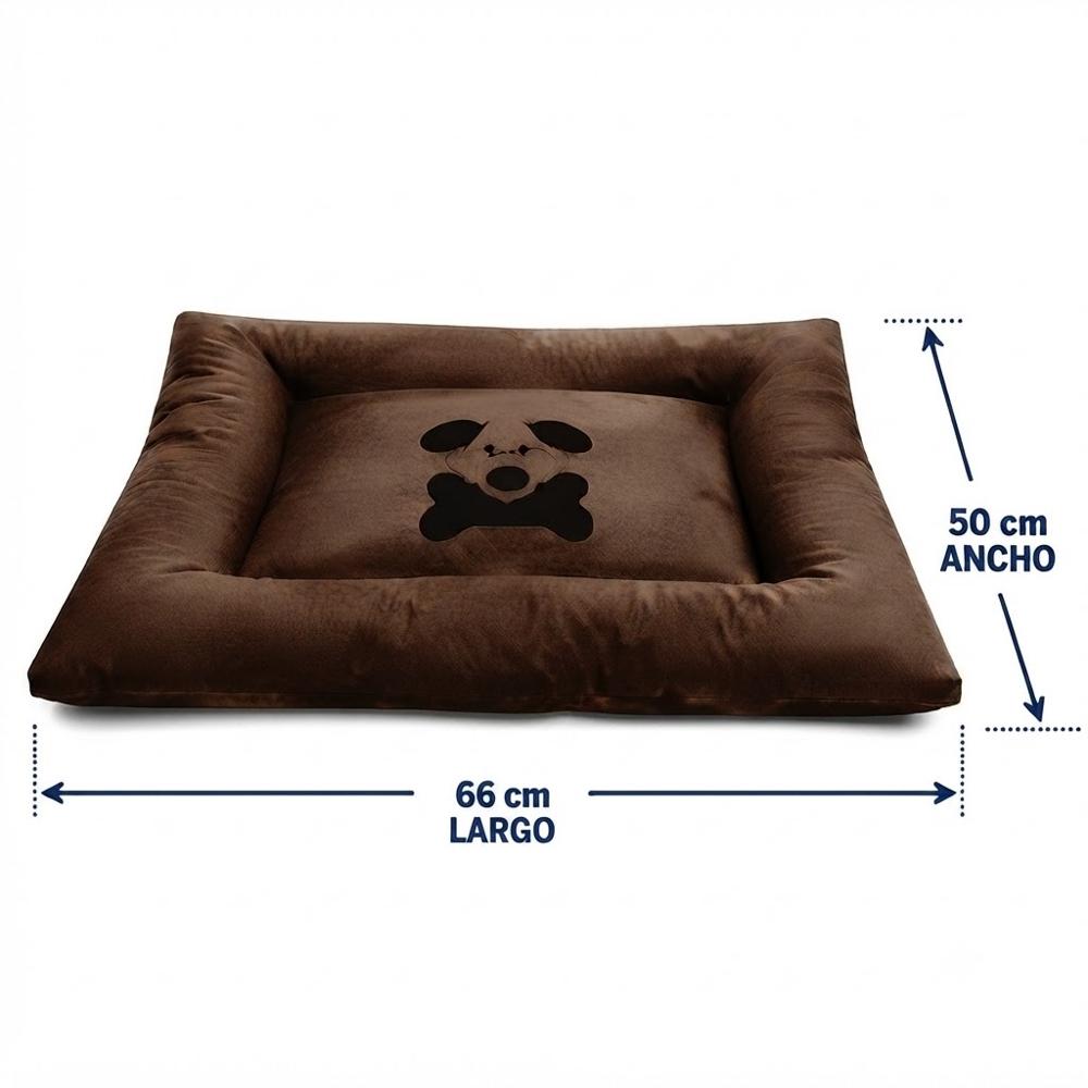 COLCHONETA DE NAPA PARA PERROS Y GATOS TALLA 1 - MARRÓN