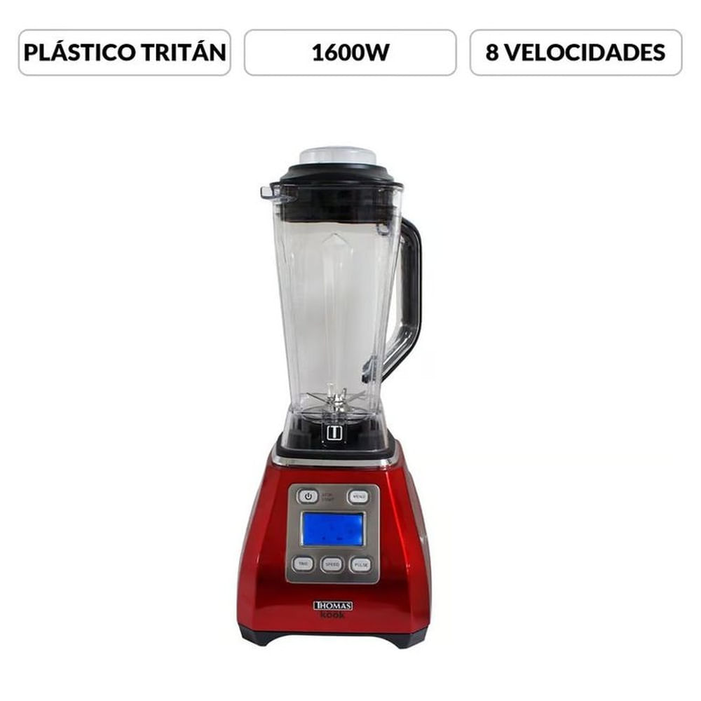 Licuadora Th-880 Kook 1600w 2lt 8 Velocidades Thomas THOMAS