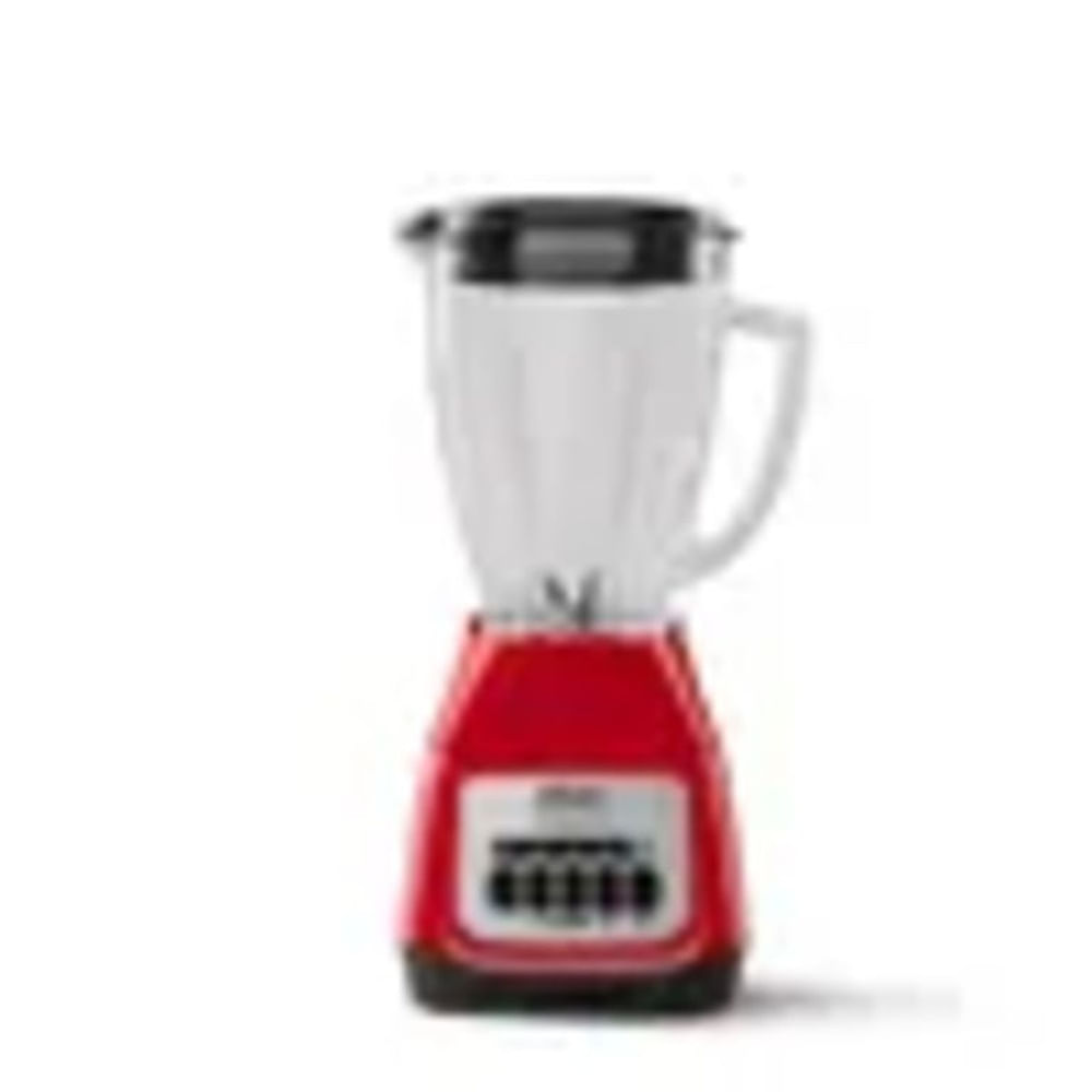Licuadora Oster® Kaliman con vaso de vidrio 2 Velocidades mas Pulso BLSTKAGRPB-053 Roja