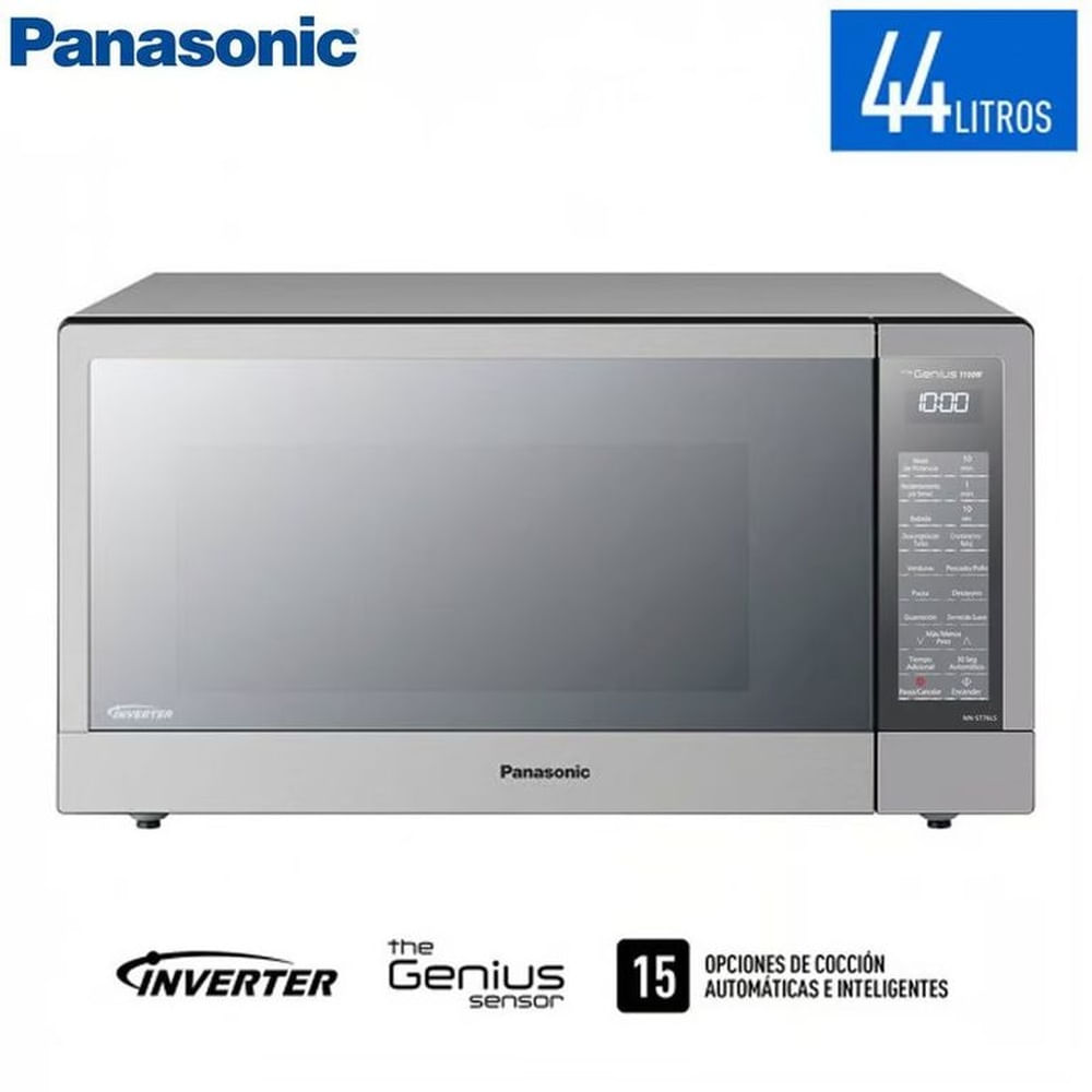Horno microondas Panasonic NN-ST76LSRPM 44 litros