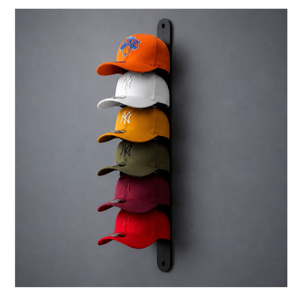 Organizador Colgador de Gorras para Pared Soporte para gorras