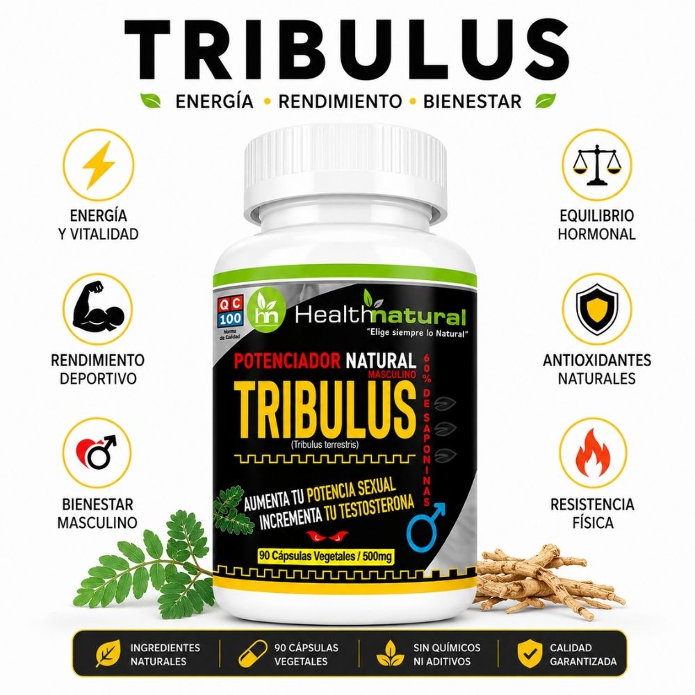 TRIBULUS TERRESTRE HEALTHNATURAL 500MG