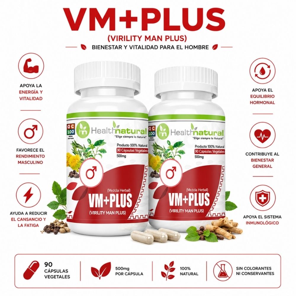 PACK 2 VM VIRILITY MAN PLUS 1000MG