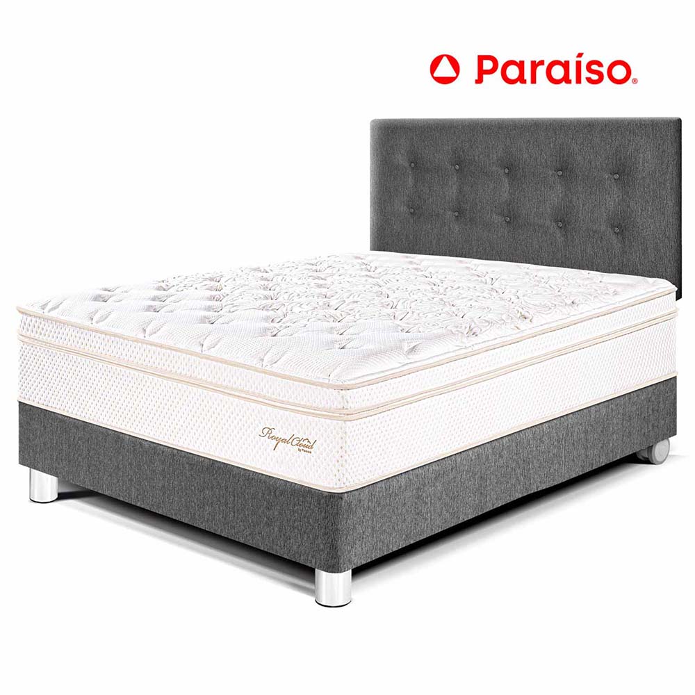 Dormitorio Royal Cloud 2 Plazas Gris
