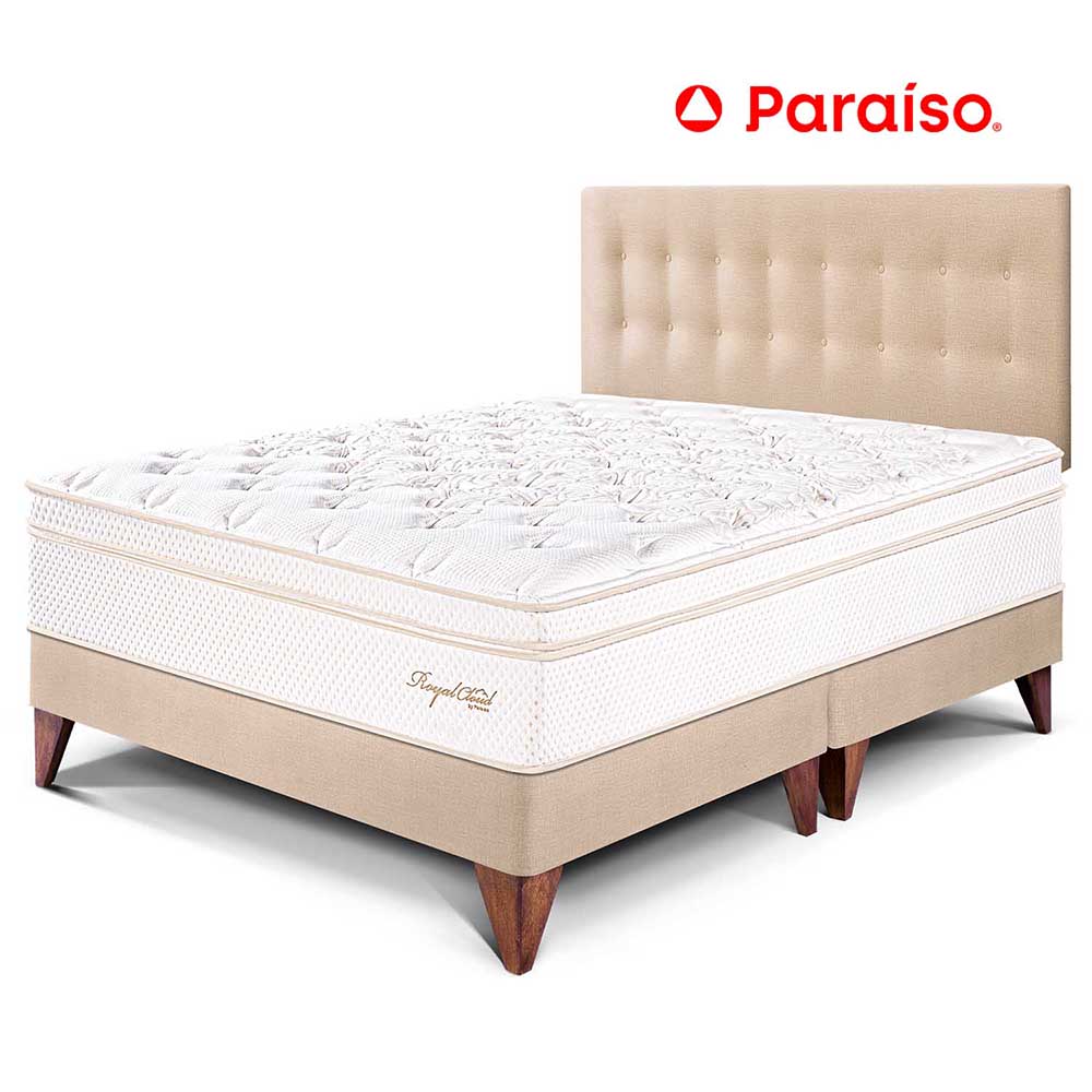 Dormitorio Europeo Royal Cloud King Champagne