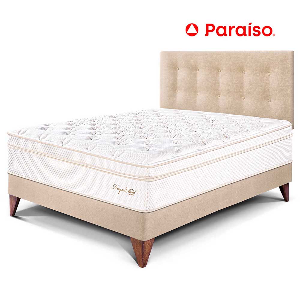 Dormitorio Europeo Royal Cloud Champagne 2.0 Plz