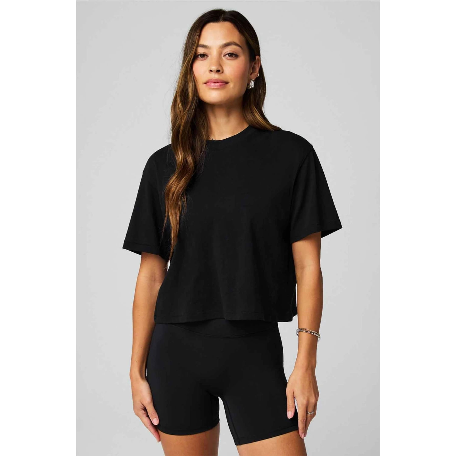 Polo Deportivo Fabletics Mujer Fbss2356210-0001-xs Negro L