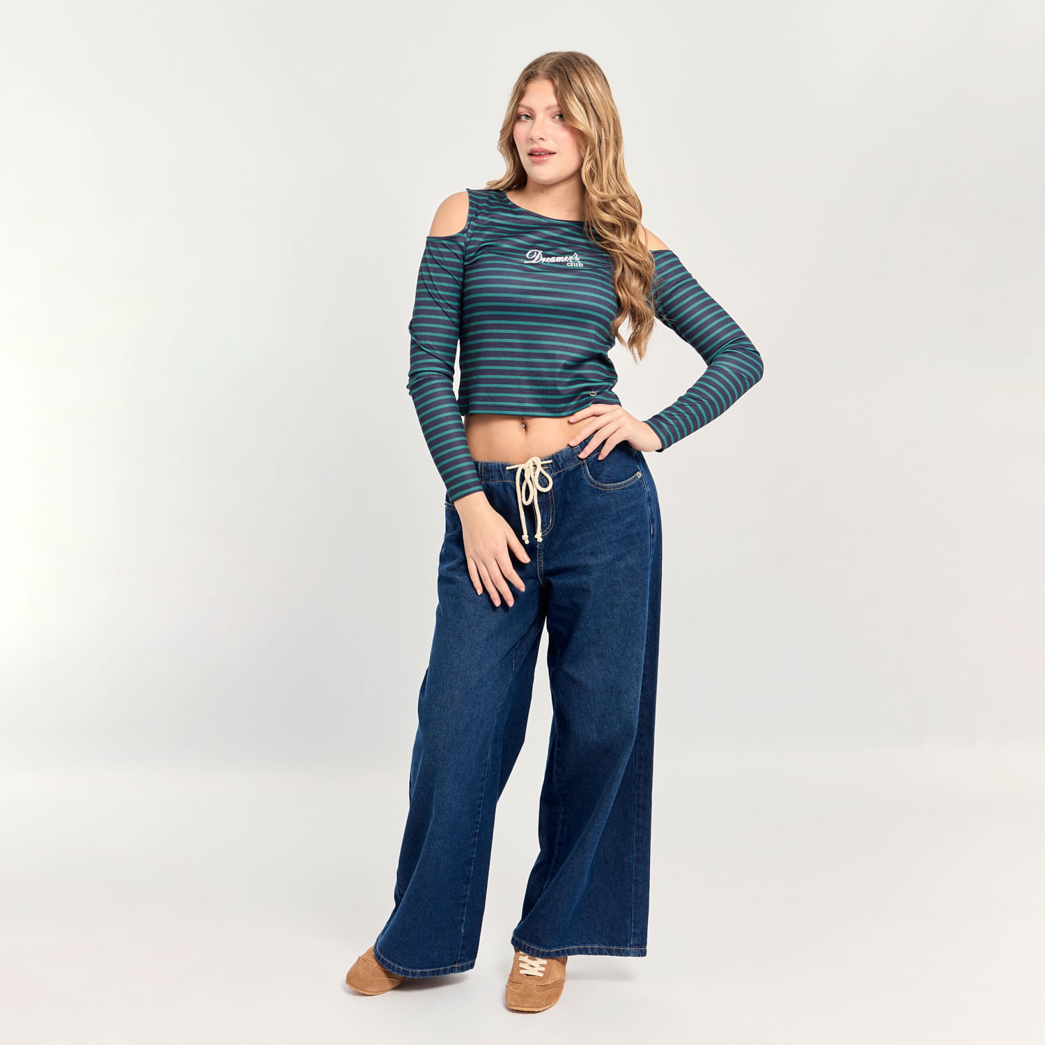 Jean Mujer Milk Bettina Wide Leg Azul 26